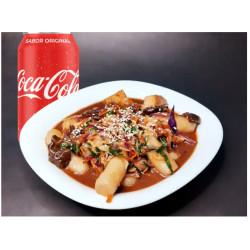 POKKYAKI VEGETARIANO + COCA 350ML