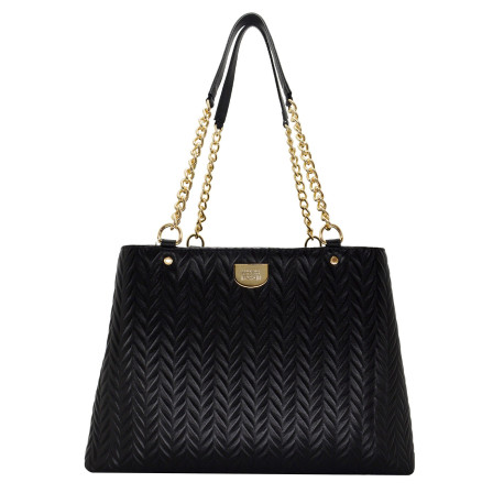 BOLSA FEMININA MONICA SANCHES ELYSSA PRETO SH  /  PRETO