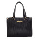 BOLSA  MONICA SANCHES 3083 ELYSSA PRETO / LINE PRETO