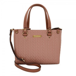 BOLSA FEMININA MONICA SANCHES  ELYSSA NEO NUDE / KIL ROSA MATE