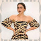 Vestido animal print