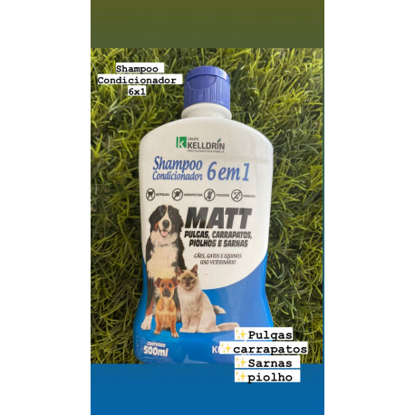 Shampoo Condicionador Matt 6 em 1